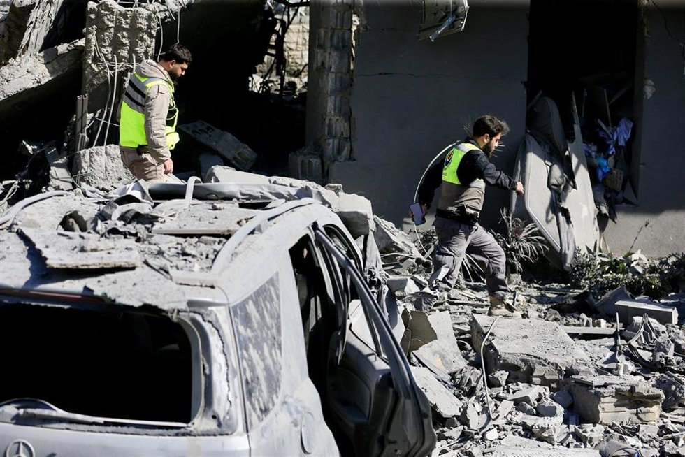 Bombardeo israelí en Líbano