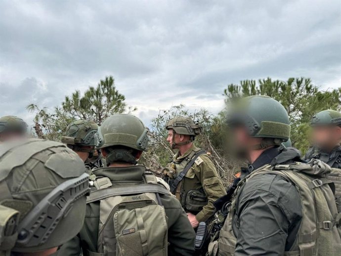 Militares israelenses no sul do Líbano