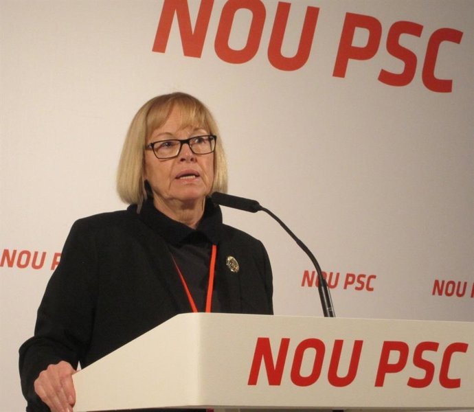 Archivo - Arxiu - Maria Badia En El XII Congrés Del PSC (arxiu)