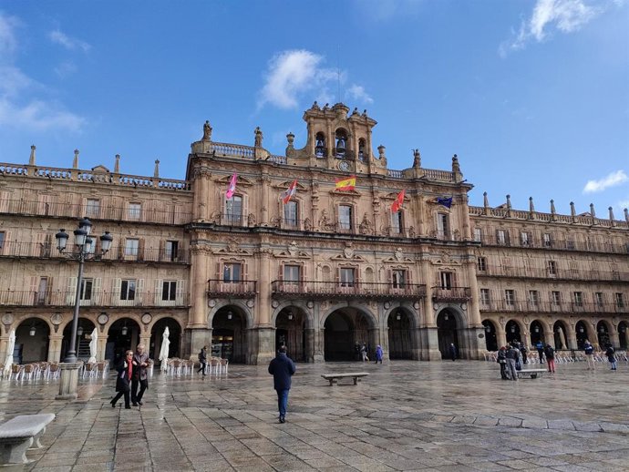 Archivo - Plaza Mayor de Salamanca