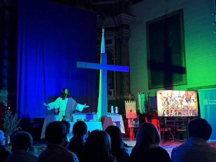 Alaró acoge la tercera edición del 'Via Crucis Apassionant'