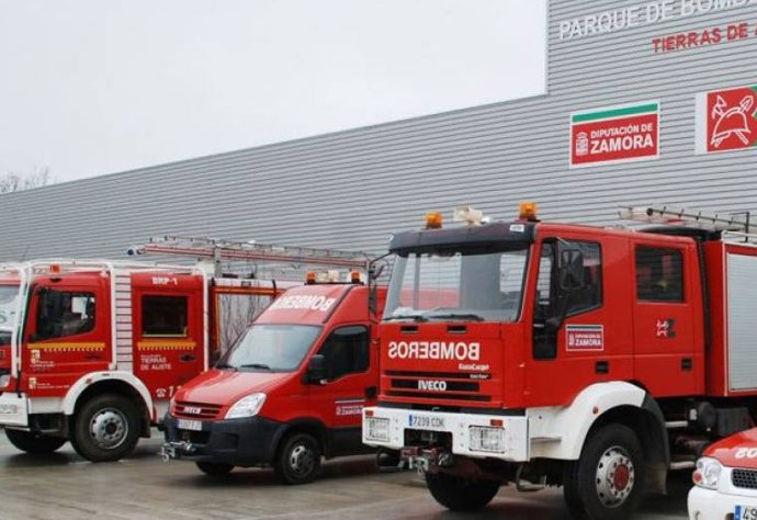 Archivo - Camiones de Bomberos de la Diputación de Zamora.