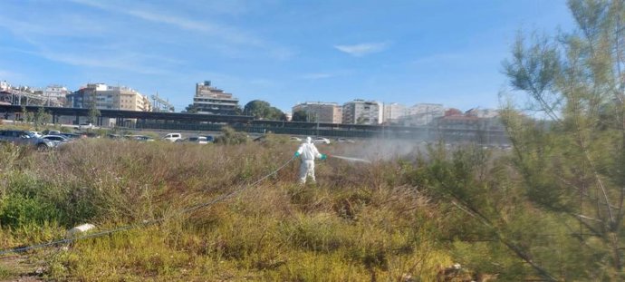 Control de plagas para prevenir la Fiebre del Virus Occidental.