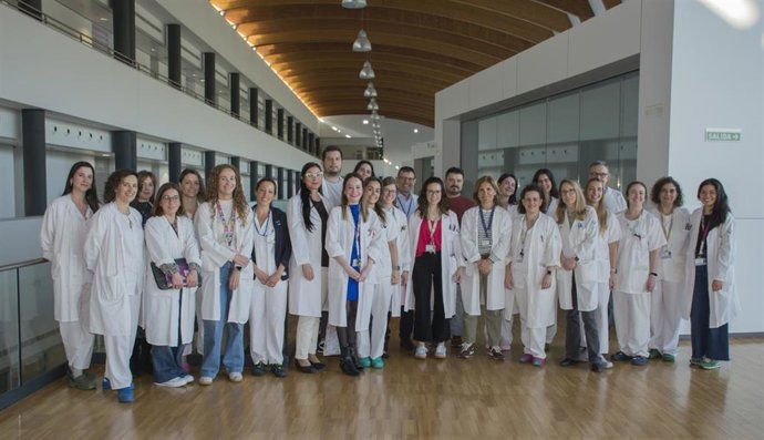 Profesionales del Área de Obstetricia del HUCA