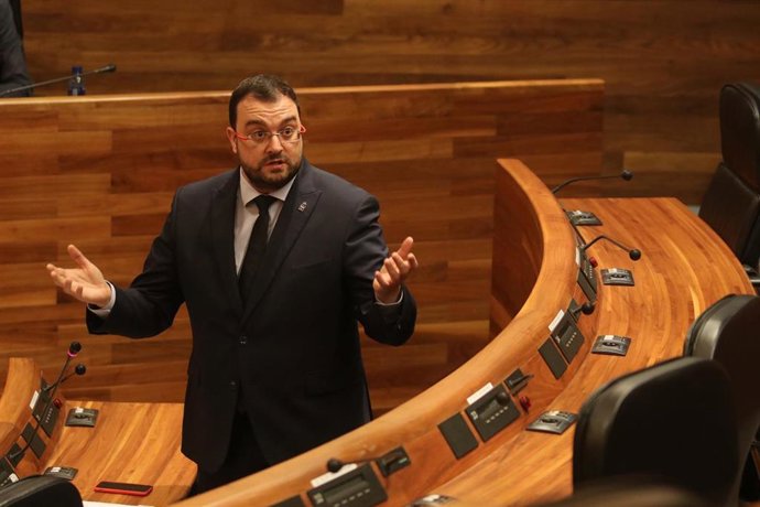 Archivo - Adrián Barbón, en una imagen de archivo 