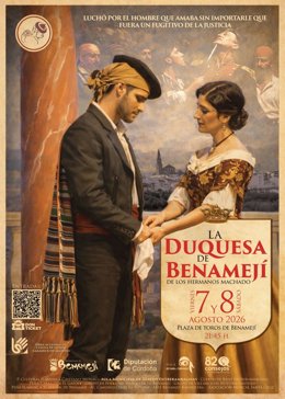 Cartel de 'La Duquesa de Benamejí'.