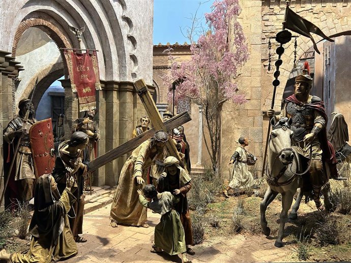 Diorama de la Muestra de Escenas de la Pasión del Museo Internacional de Arte Belenista de Mollina.