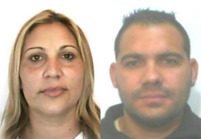 Rocío Rodríguez Gómez y Javier Nieto Santiago, buscados por la Guardia Civil por la muerte a tiros de una mujer en Rioja (Almería).