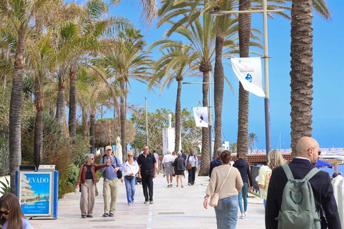 Turismo en Marbella (Málaga), en imagen de archivo.