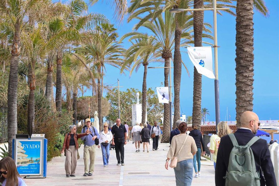 Turismo en Marbella (Málaga), en imagen de archivo.