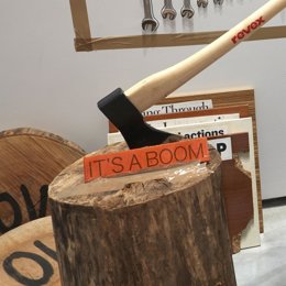 Archivo - Exposición 'Power Tools' del artista suizo Thomas Hirschhorn en el Museo Helga de Alvear de Cáceres.