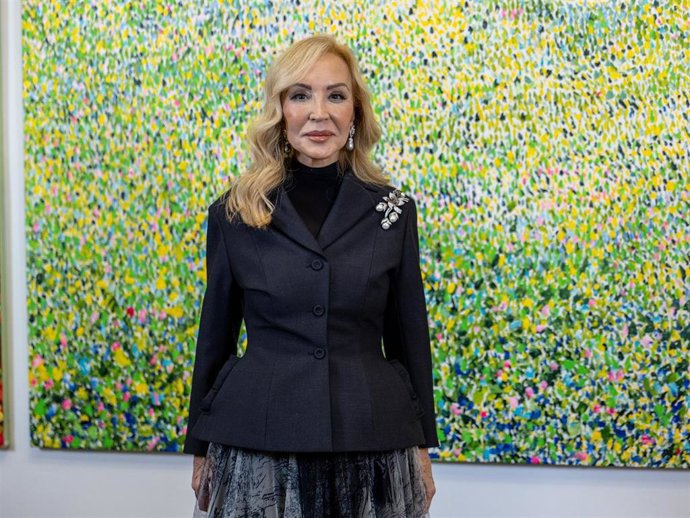 Archivo - Carmen Lomana en la inauguración de la exposición 'Heaven' de Jordi Mollá