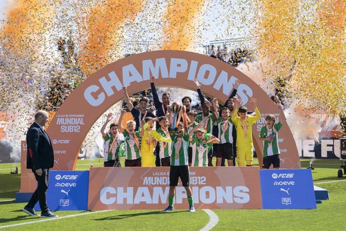El Real Betis conquista el título del I Mundial Sub-12 LaLiga FC Futures