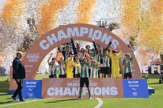 El Real Betis conquista el título del I Mundial Sub-12 LaLiga FC Futures