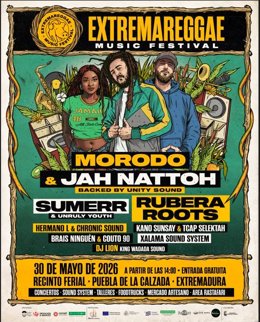 Cartel de Extremareggae Music Festival
