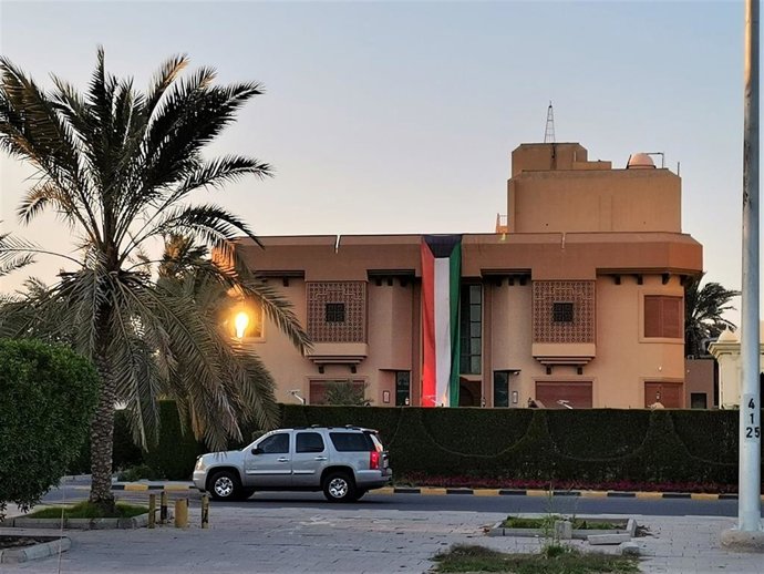 Archivo - Bandera de Kuwait