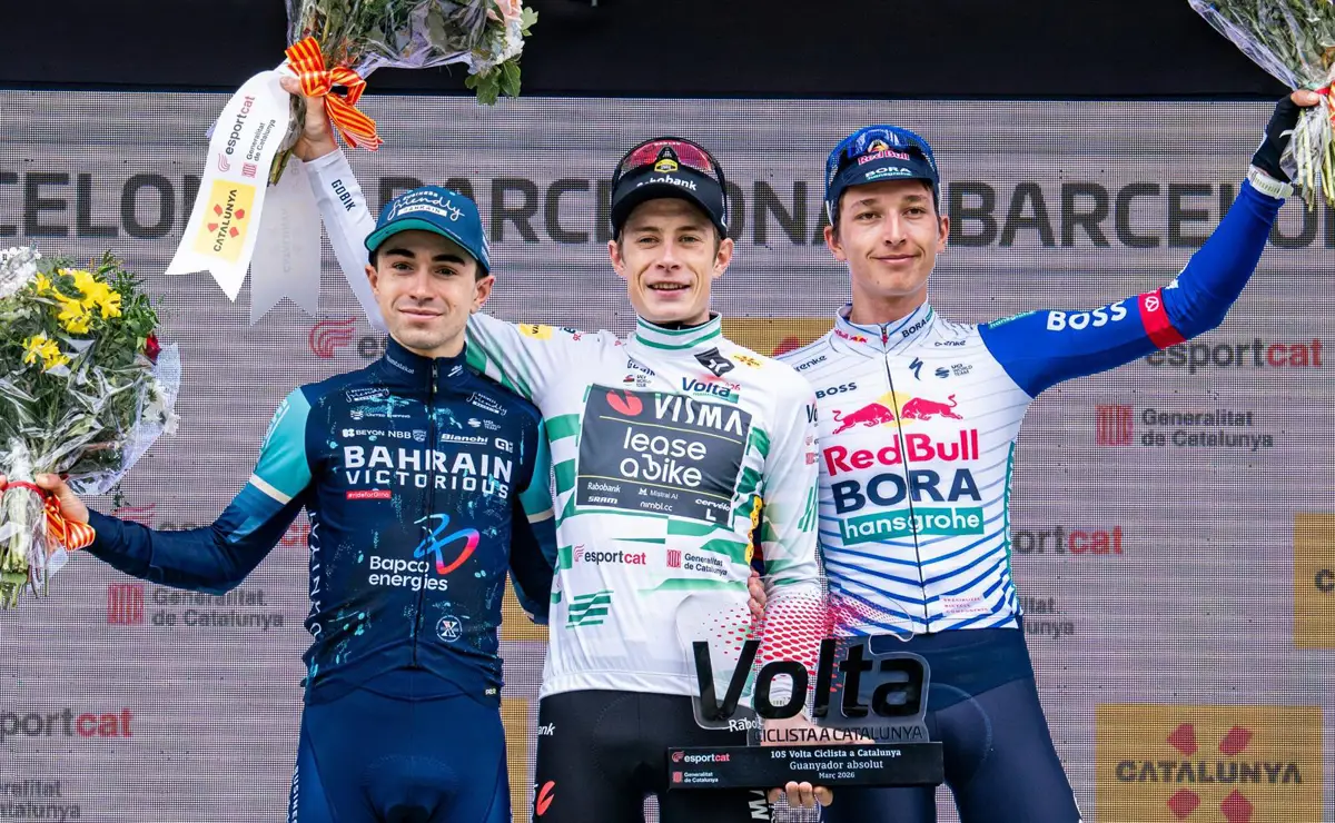 Jonas Vingegaard en la Volta a Catalunya