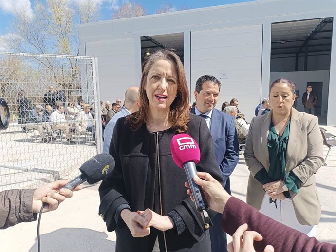 La vicesecretaria general del PSOE de Castilla-La Mancha y eurodiputada, Cristina Maestre