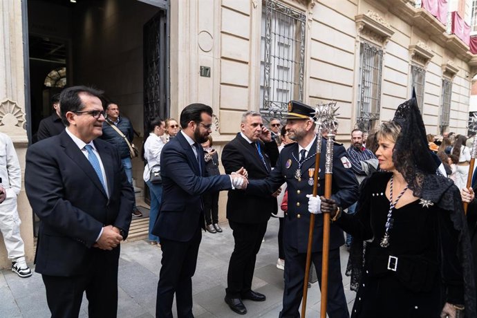 La Hermandad de la Estrella en el Palacio Provincial en Almería