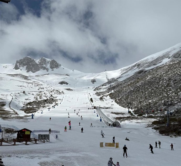 Imagen de la estación invernal de San Isidro.