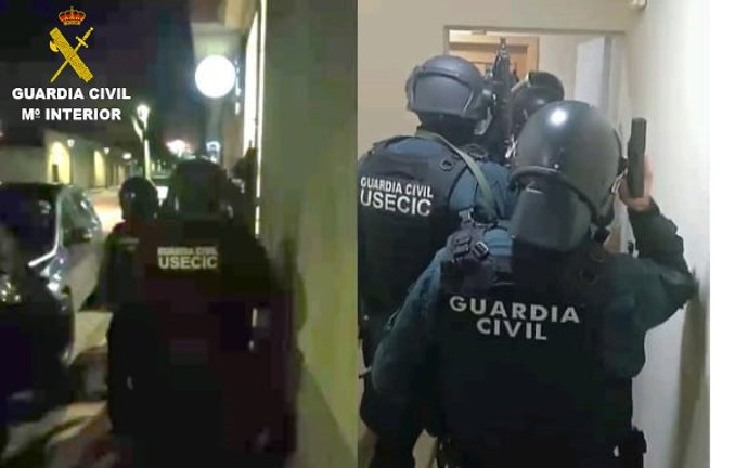 Guardia Civil de Cuenca detiene a seis personas por trece delitos de hurto y uno de robo con fuerza.