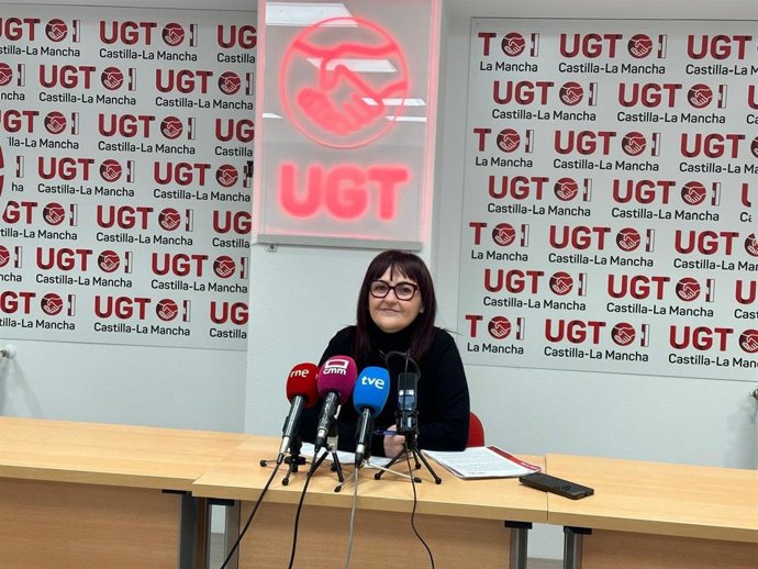 La secretaria de Empleo, Igualdad y Políticas Sociales de UGT Castilla-La Mancha, Isabel Carrascosa.