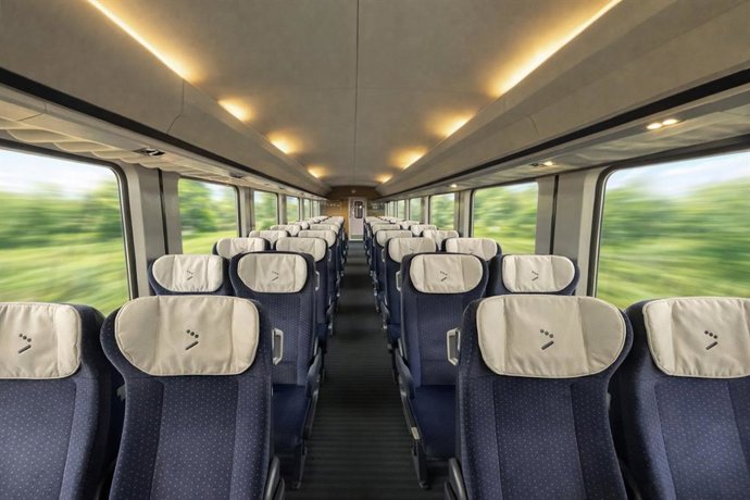 Tren de Leo Express, empresa participada por Renfe