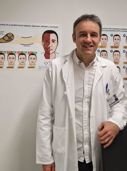 Jesús Tuda, médico rehabilitador y  responsable de la consulta.