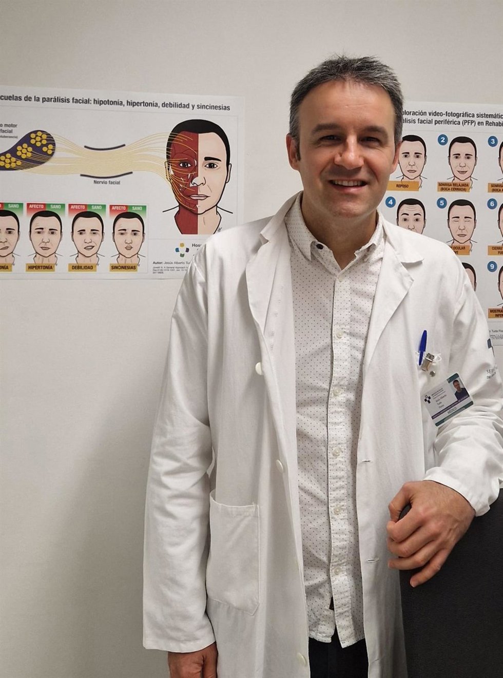 Jesús Tuda, médico rehabilitador y  responsable de la consulta.