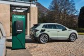 Foto: Skoda adelanta detalles de su buque insignia eléctrico, Peaq, con más 600 km de autonomía y siete plazas