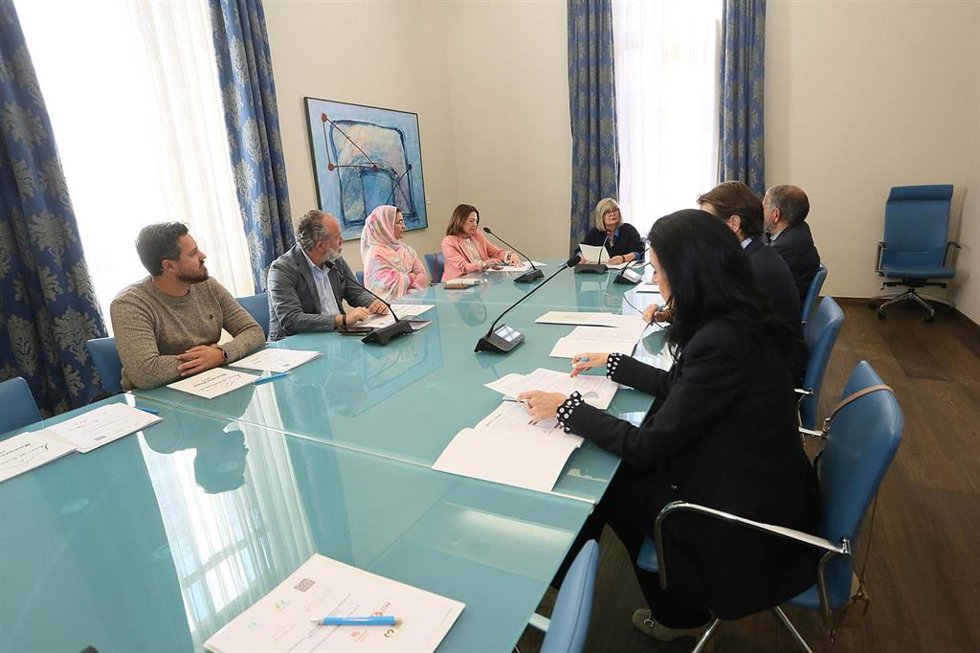 Firma del protocolo de colaboración entre la Diputación de Alicante y la Fundación Antonio Moren