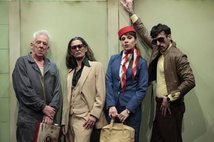 Protagonistas de 'Gesualdo WC Station', la nueva producción propia del Teatro Arriaga de Bilbao