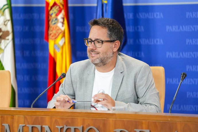 Archivo - El portavoz del Grupo Mixto-AdelanteAndalucía, José Ignacio García, en una imagen de archivo.