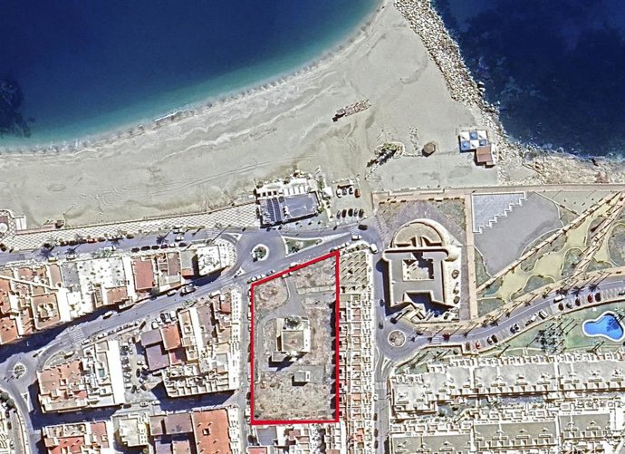 Archivo - Parcela en la que se ubica el antiguo faro de Garrucha (Almería).