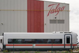 Archivo - Fachada de la planta de Talgo, a 29 de agosto de 2024, en Rivabellosa, Álava, País Vasco