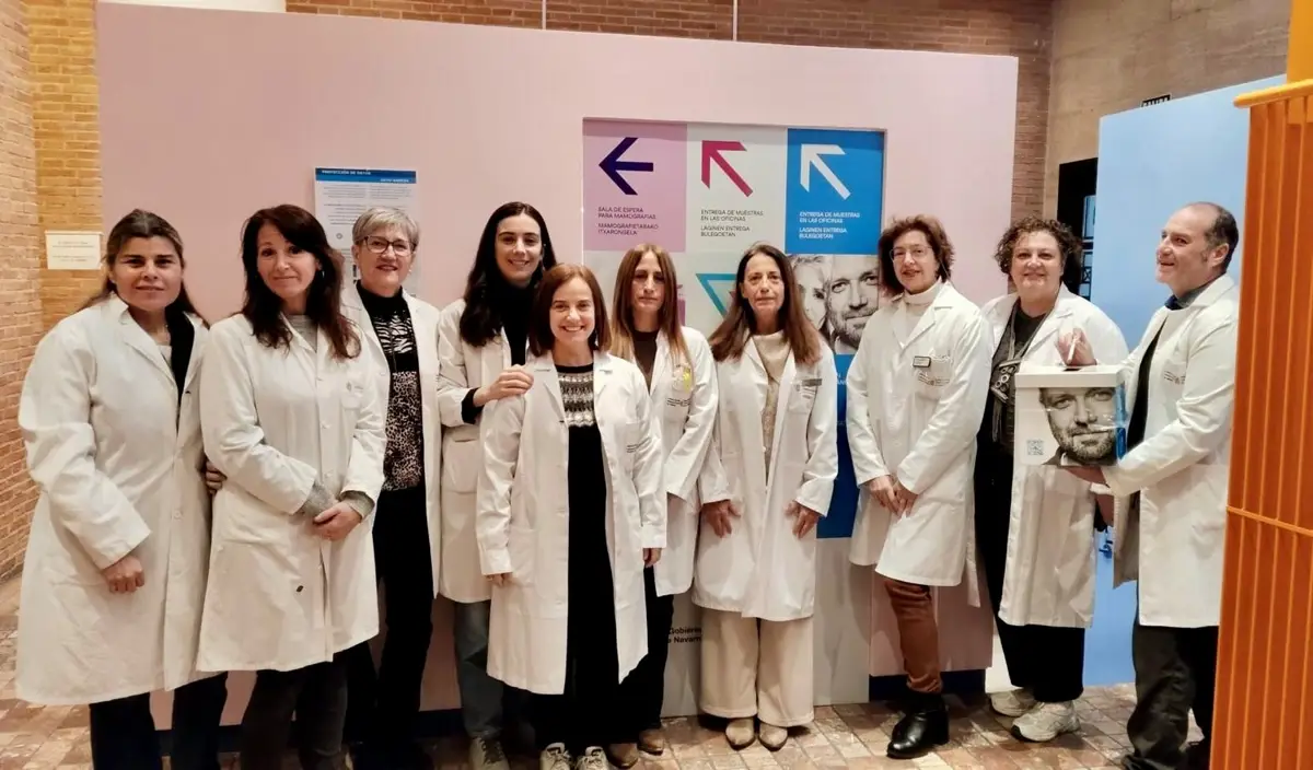 Parte del equipo del Programa de Detección Precoz de Cáncer Colorrectal del ISPLN