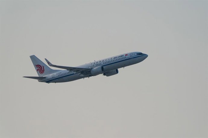 Imagen de un avión de Air China.