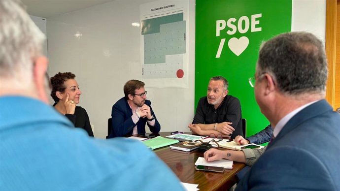 Reunión del comité electoral del PSOE de Sevilla