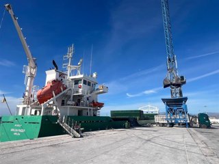 Operativa en el Puerto de Motril (Granada).