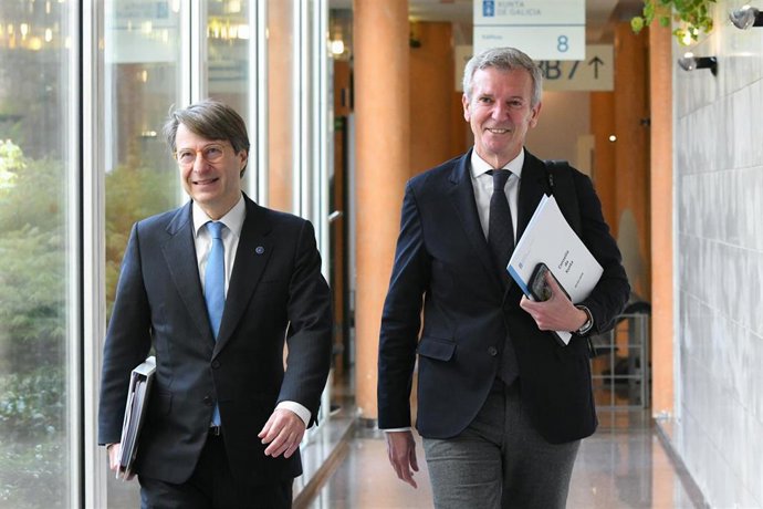 Fotos Xunta / Presidente / Ou Titular Do Executivo Galego, Alfonso Rueda, Comparece Para Dar Conta Dous Asuntos Acordados Na Reunión Do Consello.