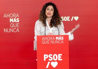 La portavoz adjunta de la Comisión Ejecutiva Federal del PSOE, Enma López, durante una rueda de prensa posterior a la reunión de la Comisión Ejecutiva Federal del PSOE, a 30 de marzo de 2026, en Madrid (España).