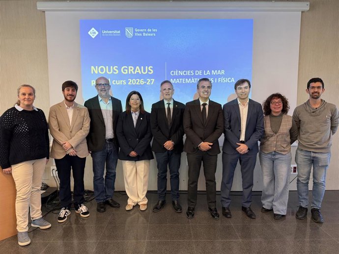 La UIB ofrecerá el próximo curso Ciencias del Mar y el doble grado en Matemáticas y Física.