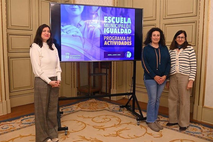 Presentación de  las actividades de la Escuela de Igualdad de Salamanca.
