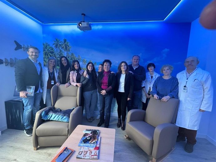 La delegación ha visitado varios servicios y dependencias del centro