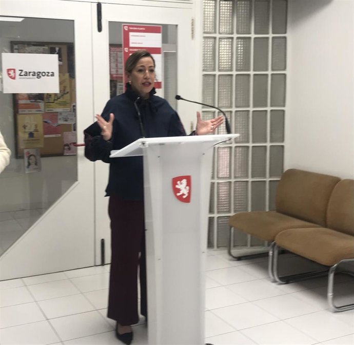 La alcaldesa de Zaragoza, Natalia Chueca