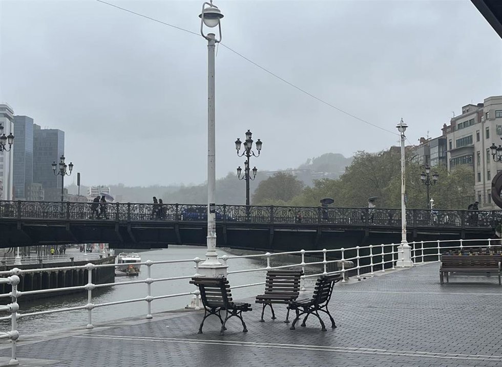 Lluvia en Bilbao