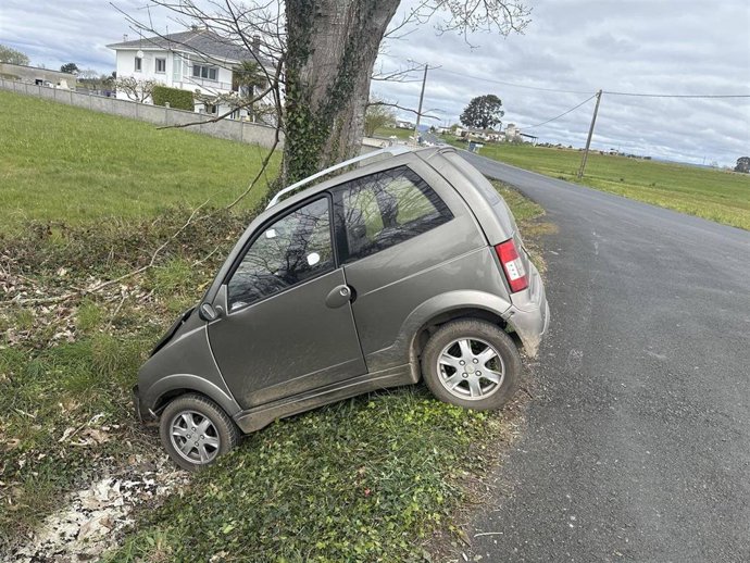 O vehículo do sinistro