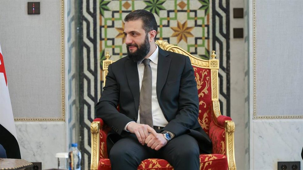 Archivo - El presidente de Siria, Ahmed al Shara