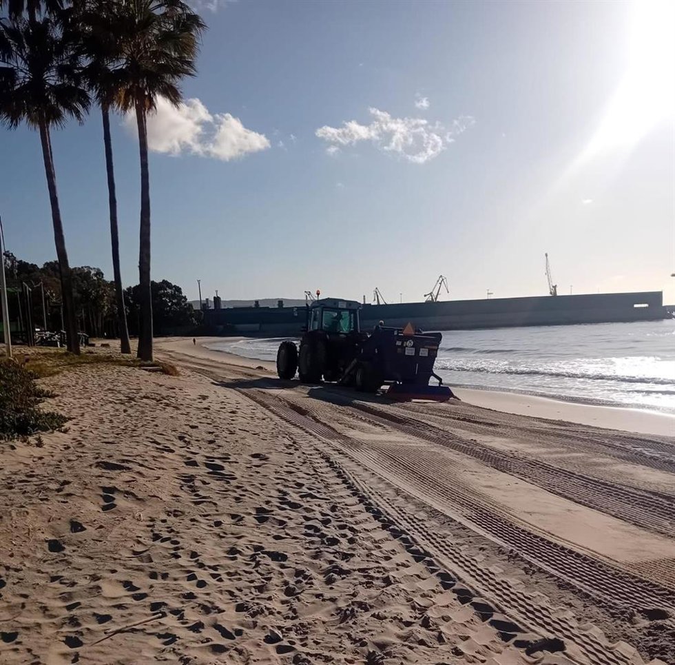 Playa de Palmones.