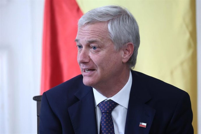 El presidente de Chile, Jose Antonio Kast, recibe en audiencia al presidente del Senado de España en el Palacio de La Moneda